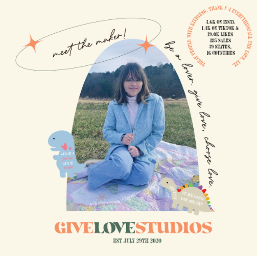 By starting GiveLoveStudios, senior Lizzie Edwards finds that she threw herself into the real world and matured along the way. Throughout the process, she has also gained support from her friends and family in Raleigh, N.C. as well as her online community of small business friends.