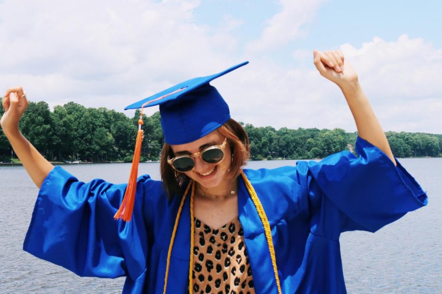 After feeling frustrated with online school, Lili Healey graduates high school a year early, planning to focus on creative endeavors with her year off from school.
