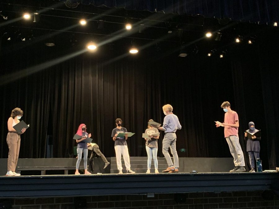 Following the fall play: Antigone