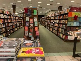 A calming aura easily radiates throughout any bookstore, making them the perfect relaxing destination for getting work done or having a self-care day. Barnes & Noble is one of many bookstores that provides a plethora of books, records, magazines and many more alongside a cafe. 
