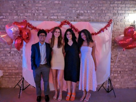 Students celebrating at the Sweetheart Gala.  The Gala was held on February 11 at the Cary Chatham Station from 7:00 p.m.-10:00 p.m.  