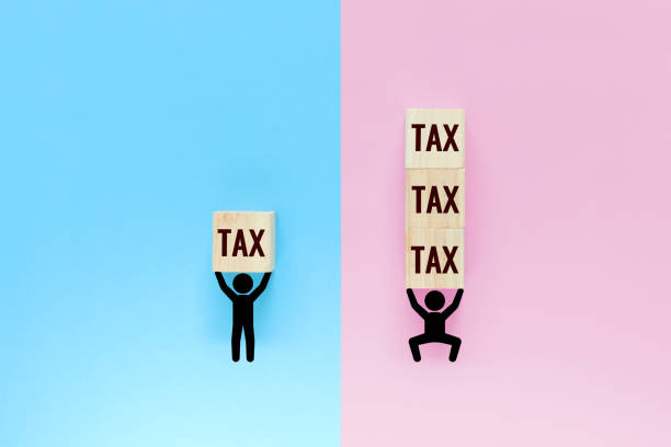 The tax burden is unequal. (Photos courtesy of Getty Images/iStockphoto )