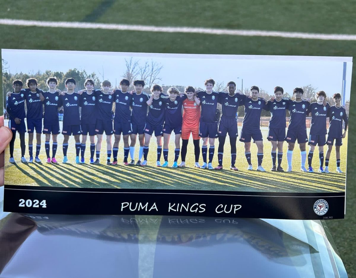 Photo of the NCFC soccer club at the Puma Kings Cup in Charlotte, NC. The tournament was from February 3-4 and was a success for the team