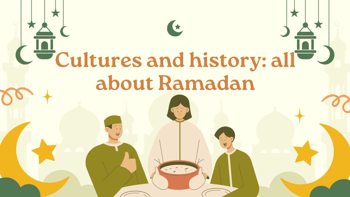 Ramadan is the ninth month of the Islamic Lunar calendar. During this month, Muslims strengthen their religion and fast from sunrise to sunset. 