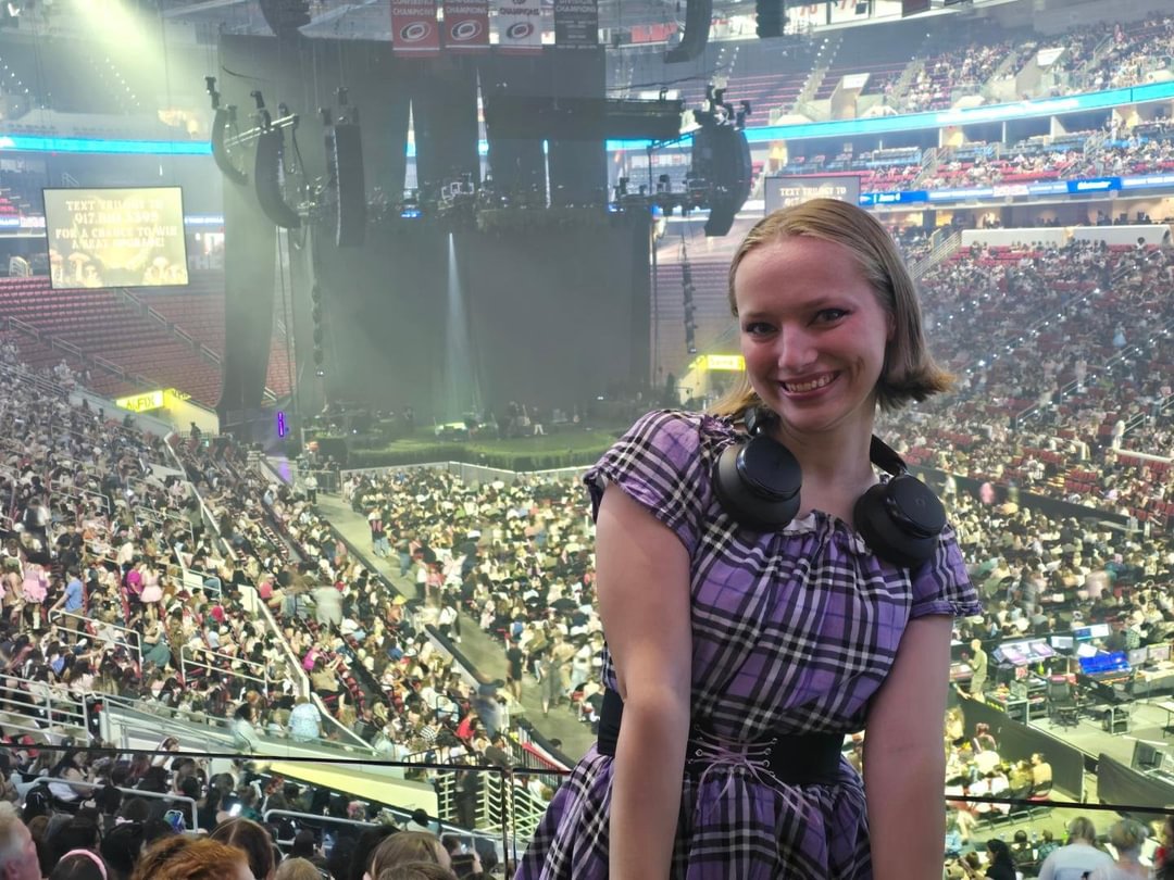 A photo taken of me at the Melanie Martinez concert May 31. I love the ability to share my passions with those around me, whether that be through Newspaper or just oral stories. Photo via Scott Suehle
