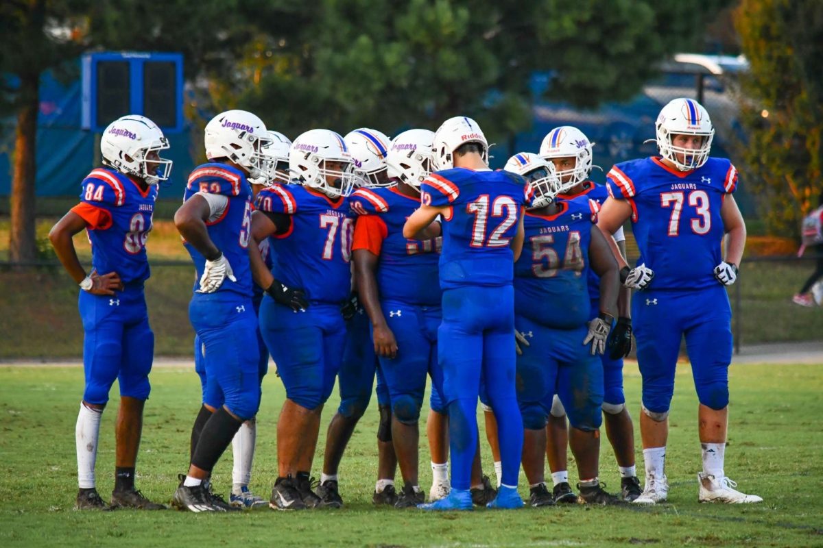 The varsity football team is pictured.