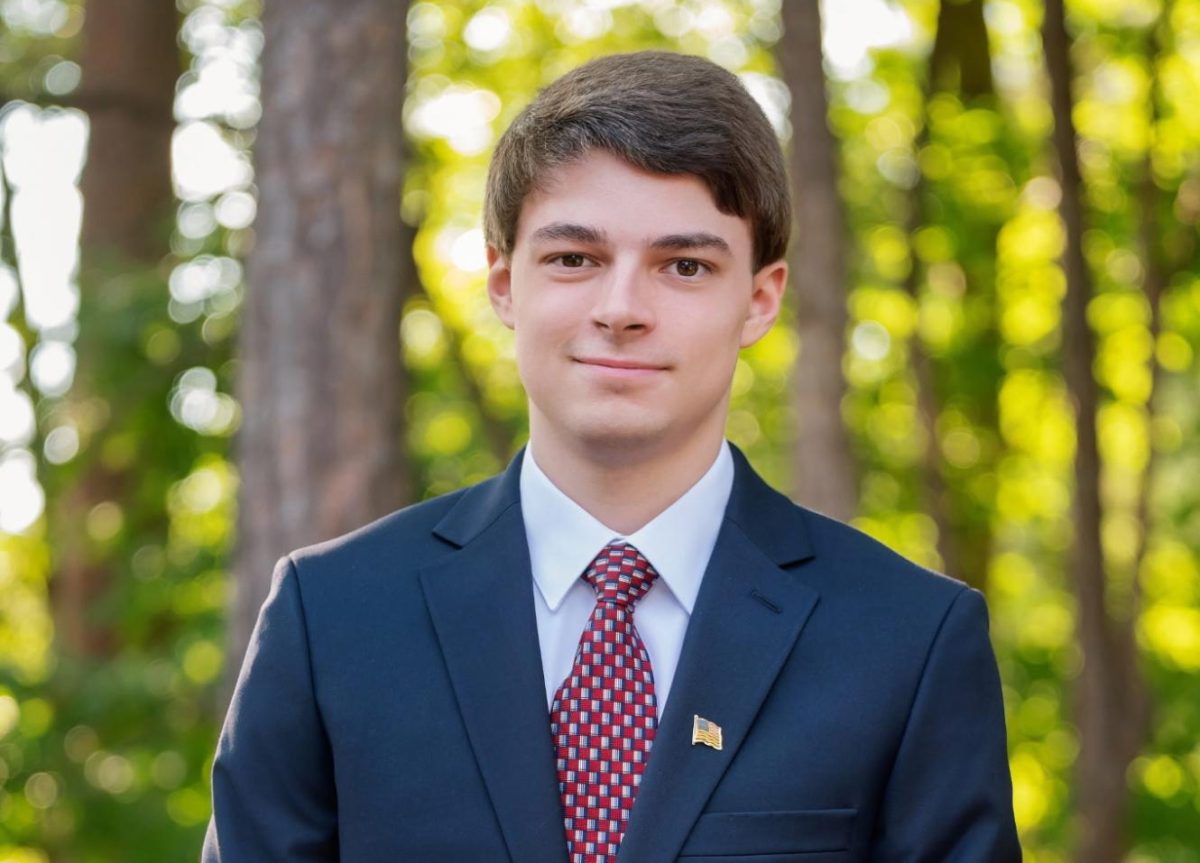 Ethan Fowles, senior, poses for his senior portrait. Ethan has been named Jag of the month for the month of January. (Photo courtesy of Evan PIke).