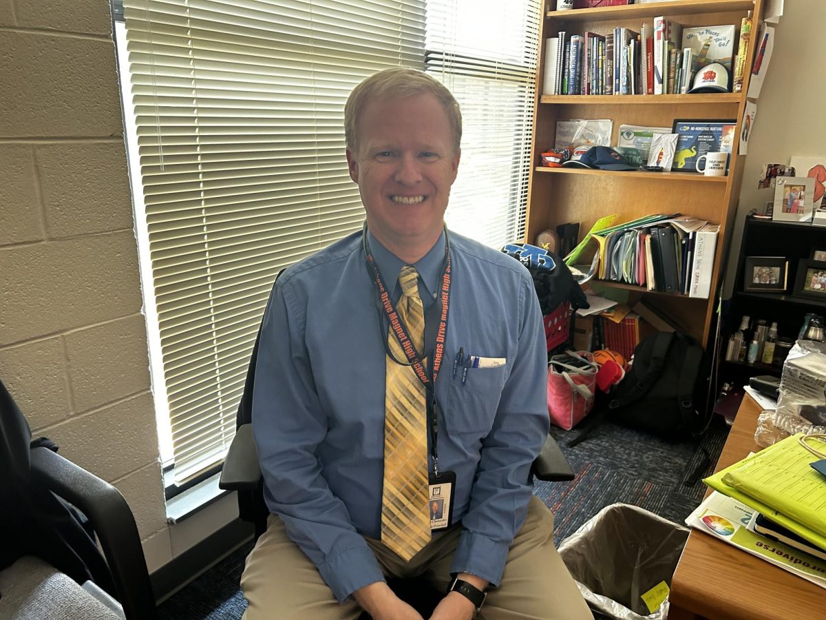 Michael Clinkscales is an Assistant Principal at Athens Drive, who oversees the Special Education department and last names A-Cl. Along with those, he also manages the school improvement team, CPR graduation requirements, and other school duties. The hardest thing for all the assistant principals is having a lot of things to do with not enough time. He has been in the administration for eleven years and loves impacting students' lives and supporting them. 