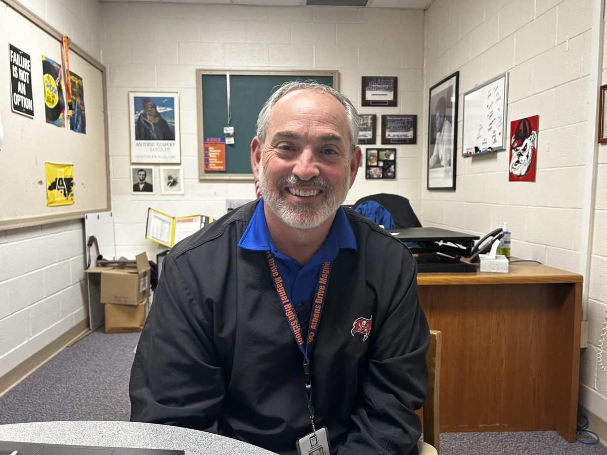 Steven Katz is an assistant principal of instruction at Athens Drive. He helps build schedules, balance students' interests, and provides professional development for teachers for 35 years now. The biggest challenge is its unpredictability; no matter how he plans his day, urgent issues pull him. Yet he has never had a dull moment, he loves facing new challenges and opportunities to learn. He has always had a passion for teaching and coaching, and this role is a perfect fit. 