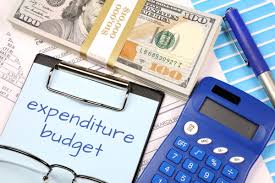 The photo depicts a calculator, a stack of $10,000, and a note on a clipboard that says “expenditure budget.” These represented the financial side of the budget cuts and problems. Credits: Expenditure budget by Nick Youngson CC BY-SA 3.0 Pix4free